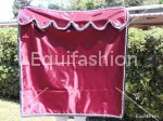 Tenda box cavallo bordeaux