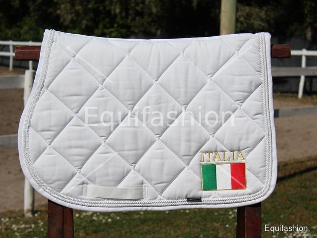 Underseat color white with Italy flag - Click Image to Close