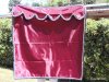 Tenda box cavallo bordeaux